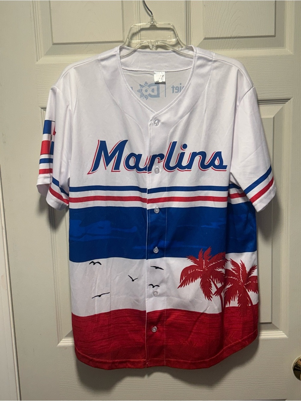 2026 Limited Edition Miami Marlins Dominican Republic Heritage Jersey SGA XL
